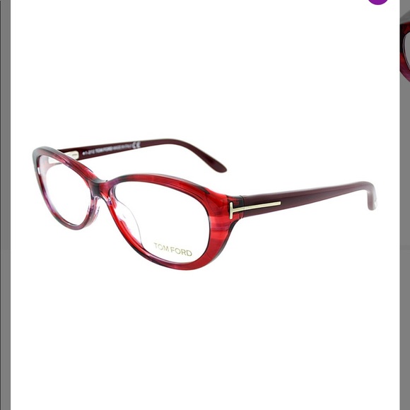 Tom Ford Accessories - Tom Ford Red Eyeglasses